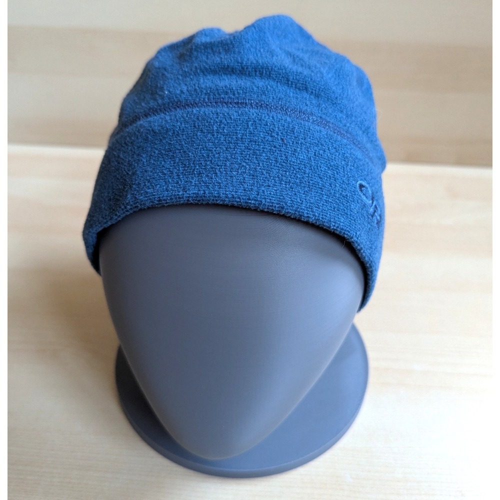Outdoor Research Blue Fleece Beanie Hat L/XL Mens Womens Embroidered Logo